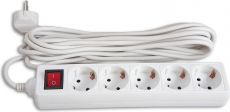 Сетевой фильтр Buro 5 розеток 3 м BU-PS5.3/W
